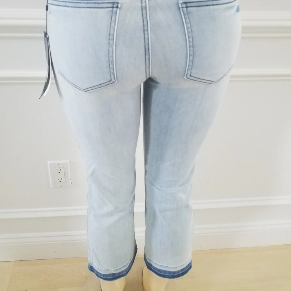 Cropped Acid wash Jeans - Picture 5 of 7